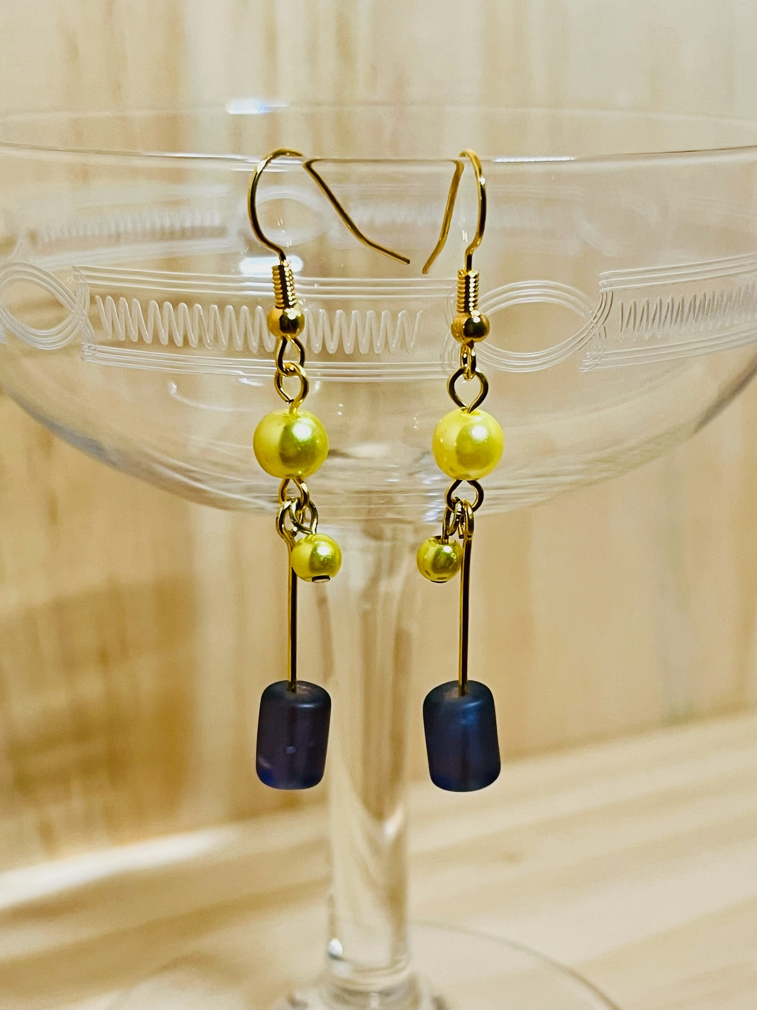 Blue Topaz Earrings